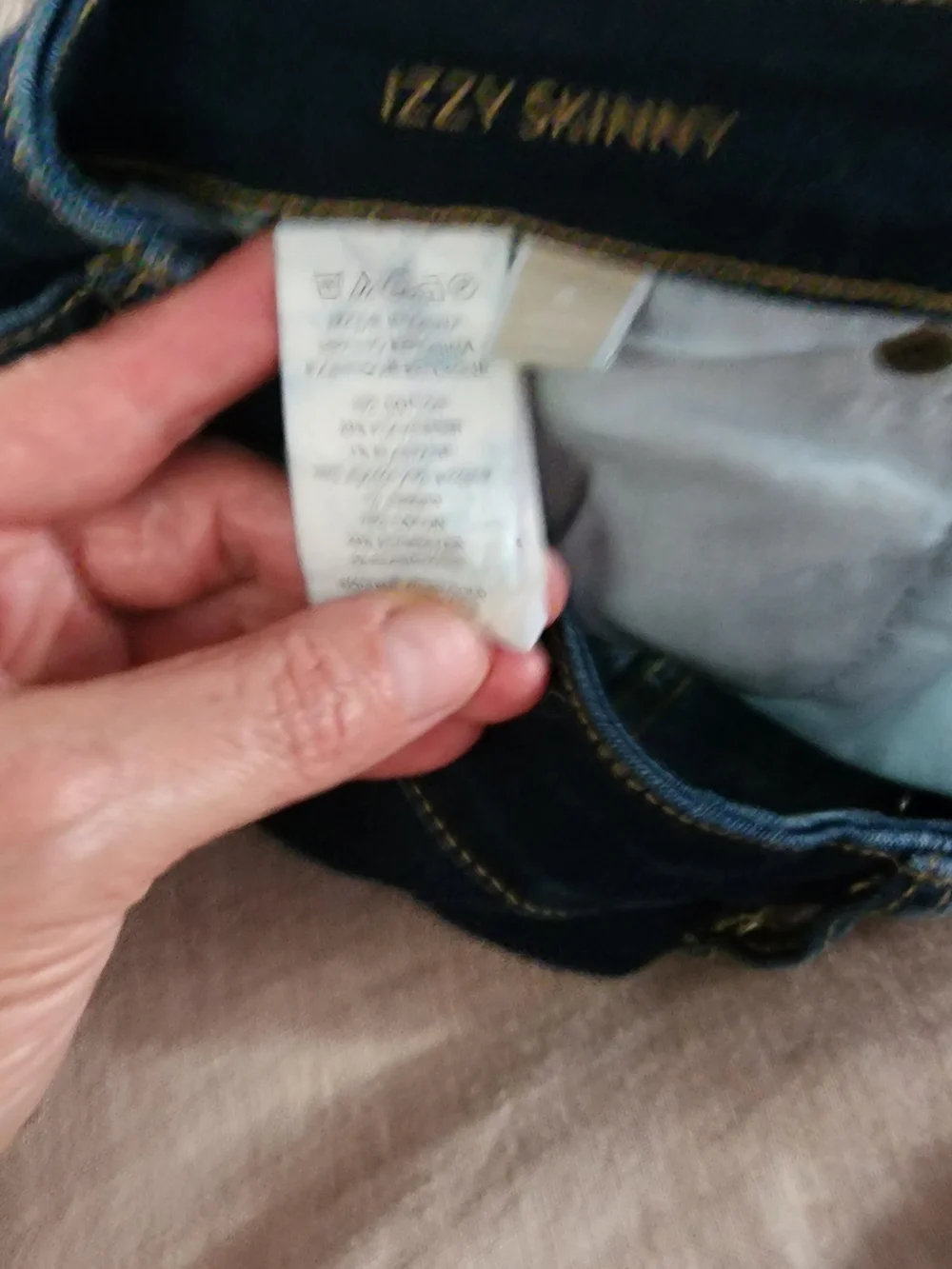 Michael Kors Skinny Jeans - Dark Blue Denim - Picture 12 of 16